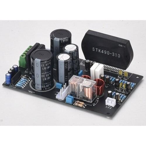 STK490-310 Thick Film HIFI Power Amplifier Audio Board 60WX2 Class H Sound Amplifiers Speaker Home Theater DIY
