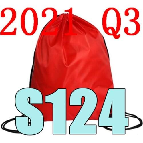 Latest 2021 Q3 BS124 New style BS 124 Bunch of pocket and Pull on the rope bag Handbag