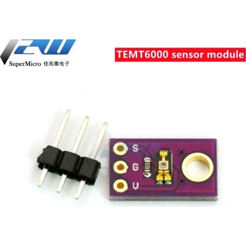 TEMT6000 ambient light sensor analog light intensity module visible light sensor