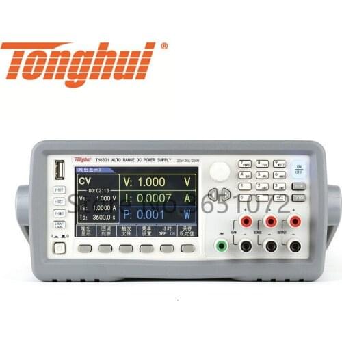 TH6301 20V/30A/200W Linear Programmable DC Power Supply Wide Range High Power Power Source