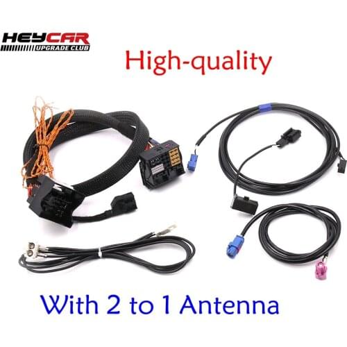 High-quality MQB CAR MIB STD2 ZR NAV Discover Pro Radio Adapter Cable Wire harness FOR Golf 7 MK7 Passat B8 Tiguan