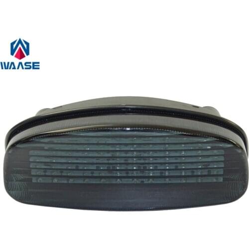 Waase For Honda CB600F Hornet 1998-2002 / CBR1100XX 1997 1998 Rear Tail Light Brake Turn Signals Integrated LED Light