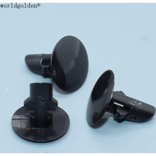 Worldgolden 100pcs auto fasteners Trim Panel Retainer for Nissan 80875-85E00