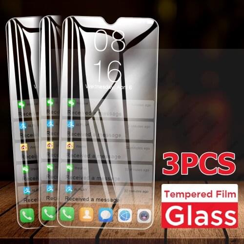3pcs Tempered Glass For Realme 8 Pro 7 5G Q3 6 Pro Protective Glass For Oppo Reame 7i 5 C3 C21 Front Full Cover Screen Protector