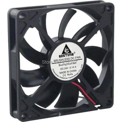 10 Pieces/lot Gdstime Ball Bearing 8015 80*80*15mm 8cm 80mm Computer DC Cooling Fan 24V