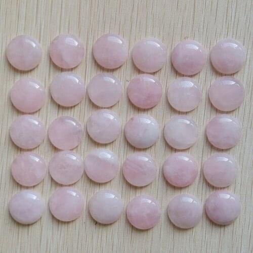 2017 fashion good quality hot sale natural stone round cab cabochon 20mm*20mm stone beads 30pcs/lot Wholesale free shipping