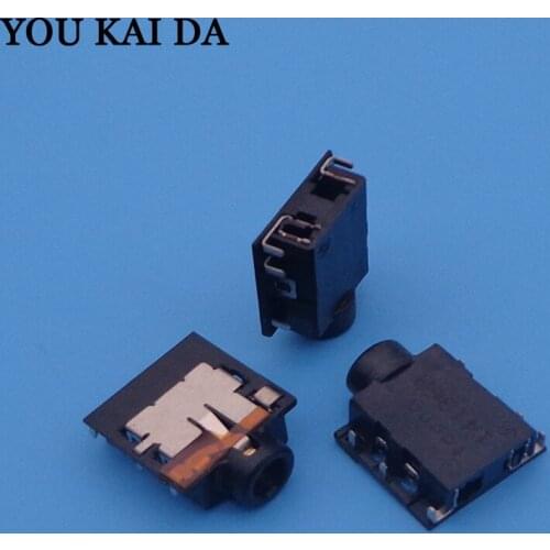 3.5mm Stereo jack Headphones Socket 6pin Audio Jack for Lenovo Asus Acer HP Dell Samsung Toshiba 50X