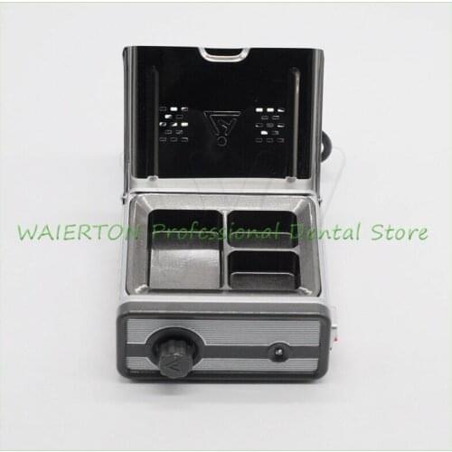 3-Well Portable Dental Analog Wax Heating Dipping Pot Lab Heater Equipment