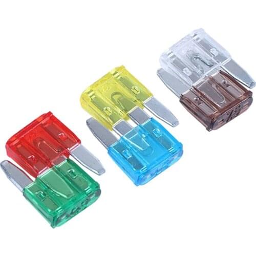 35 Piece MIXED Mini Blade Fuse AUTO Car Motorbike 5 7.5 10 15 20 25 30 AMP Promotion