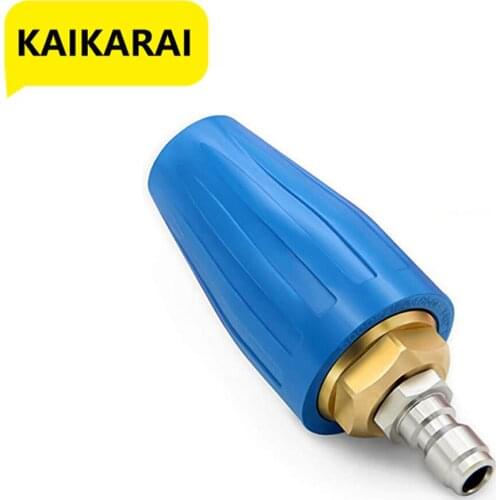 4.0 GPM 3600PSI Turbo Rotating Spray Nozzle 360 degrre Rotating Turbo ,for Pressure Washer with 1/4" Quick Connect Plug