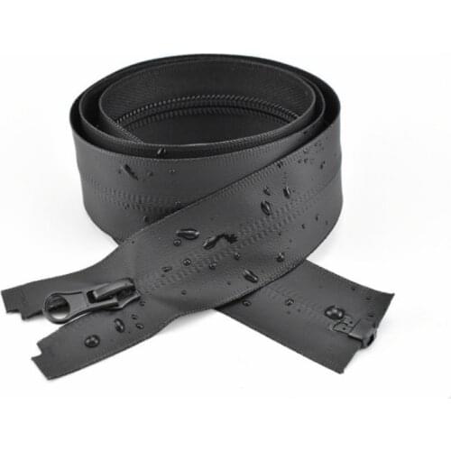 5# 50-70cm Nylon Waterproof Zipper Open-end for Clothes Double Sliders Invisible Zippers DIY Sewing Craft Accessories Supplies