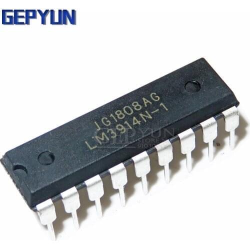 5PCS LM3914N-1 LM3915N-1 LM3916N-1 DIP LM3914N LM3915N LM3916 new and original IC Gepyun