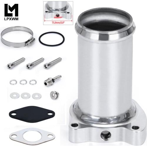 50mm 2 inch Wholesale New design EGR Valve Replacement Pipe For 1.9 8v TDI PD130/PD150 EGR Delete/Race Pipe 2.25\" EGR01