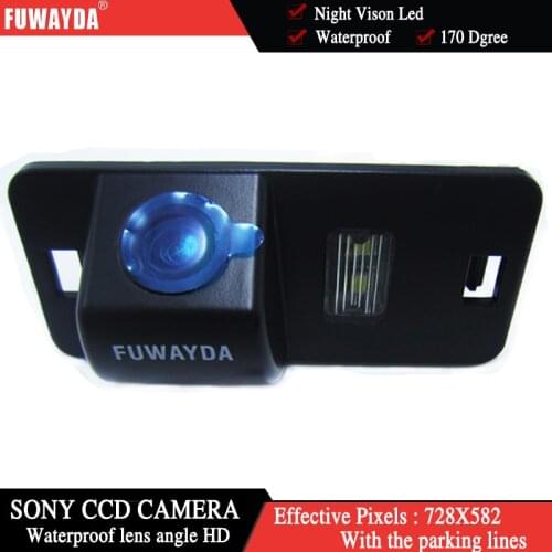 FUWAYDA For SONY CCD Car Rear View Reverse Backup Parking CAMERA for BMW 1/3/5/6/7 Series X5 X6 E46 E53 E70 E71 E39 E60N E61N