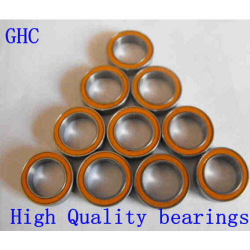Free shipping 10PCS 10x16x4 Stainless steel hybrid ceramic ball bearing SMR1610 2RS CB ABEC7