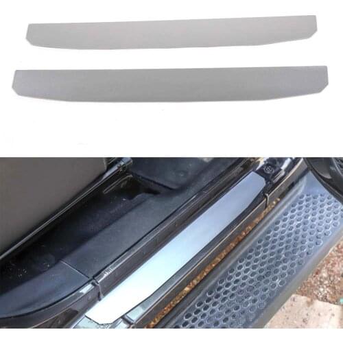 For Jeep JT Gladiator 2018+ 2 Doors Car Door Sill Plate Cover Trim Styling Exterior Auto Moldings