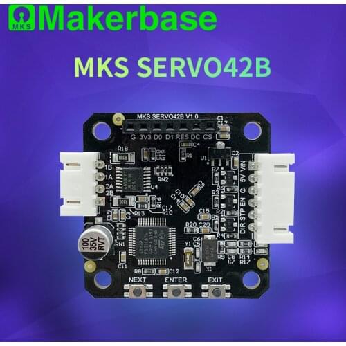 Makerbase MKS SERVO42B-PCBA NEMA17 GD32 closed loop stepper motor Driver CNC 3d printer parts prevents losing For robin nano