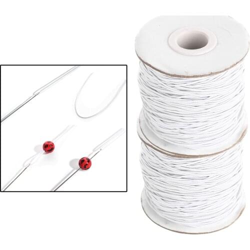 100m Stretchy Elastic Thread Jelly Cord Jewelry Making DIY Rubber Rope 1mm