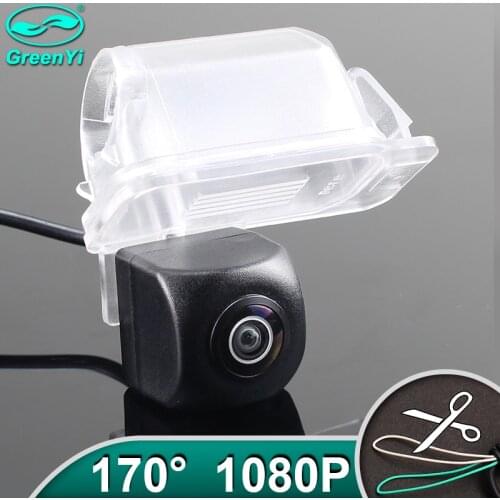 GreenYi AHD 1080P 170° Fisheye Lens Vehicle Rear View Camera For Ford Maverick Mondeo Jaguar XF F-TYPE 2013 2014 2015 2017 Car