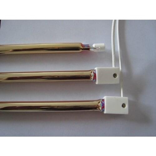 Medium wave heating lamps for greenhouses for warming