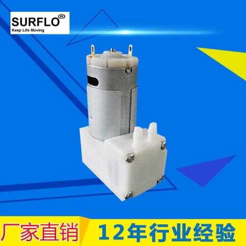 12V DC Mini high vacuum pump -75KPA oil free high flow air inflating pump 6LPM portable high pressure air compressor 3.0bar
