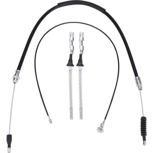 4Pcs Rear Handbrake Cable Set for Opel Corsa C 1.0, 1.2 & 1.3 CDTi 1.4, 1.7 engine Car Accessories