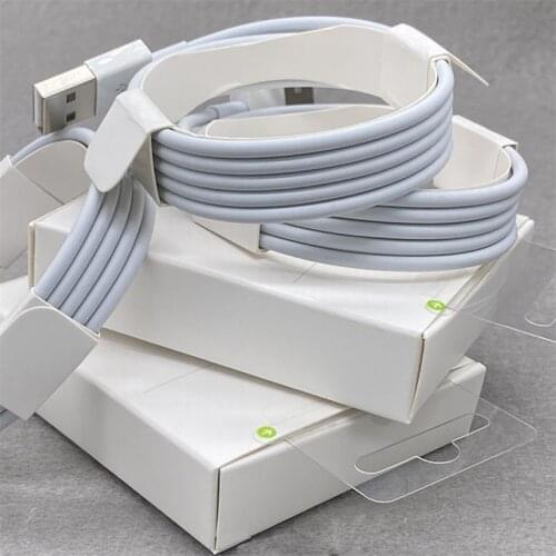 Original Phone Cable Fast Charging Data Cord For Xiaomi Redmi Note 9 9S 8 8T Samsung A50 A70 iphone 12 11 X Cable Retail Package