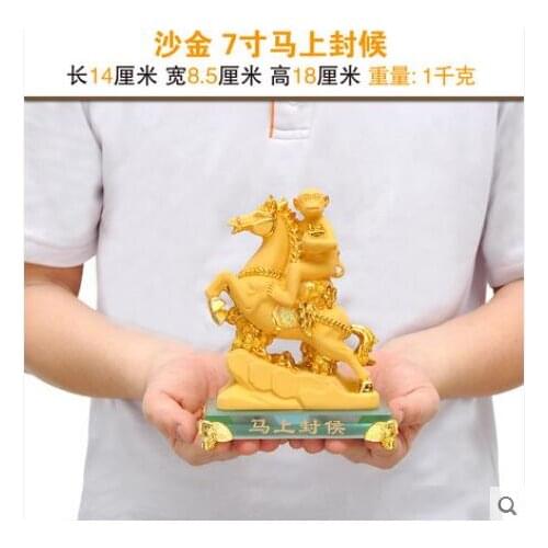 Crafts Horse Monkey Business Gifts Living Room TV Cabinet Office Table Decorations