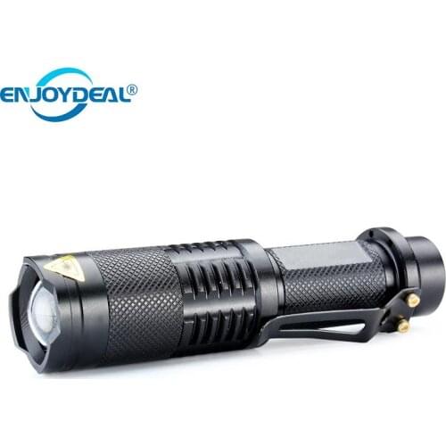 Promotional Adjustable Focus 3000 Lumens T6 LED Flashlight Torch 5 Modes For 1X18650