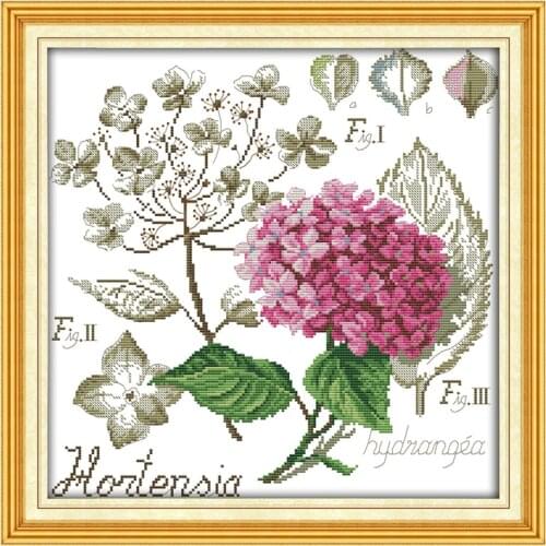 Shadows of Flower Patterns Counted Cross Stitch Cross Stitch Sets Wholesale Cross-stitch Kits Embroidery Needlework
