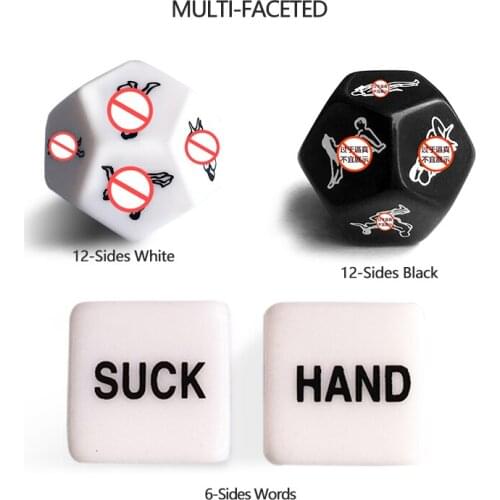 Sale Fun Sex Dice Romance Love Humour Adult Glow In The Dark Sexy Party Game Instructions For Couples اجمل سكس اطفال