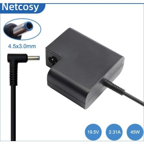 19.5V 2.31A 45W Laptop Charger 4.5X3.0mm AC Adapter Power Supply For HP 741727-001 740015-003 HSTNN-DA40 15-n013dx 15-f305dx