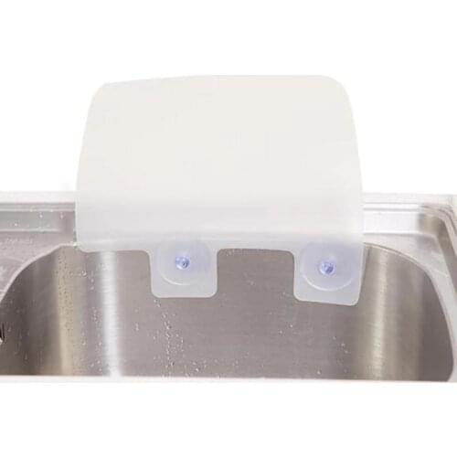 Kitchen Sink Water Splash Guards with Sucker Waterproof Screen for Dish Fruit Vegetable Washing Anti-water Board