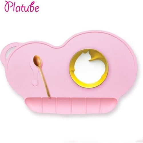 1 PC Good Quality Silicone Placemat Heat Resistant Mat For Baby Tableware Mat 39*27 cm Kitchen Accessories