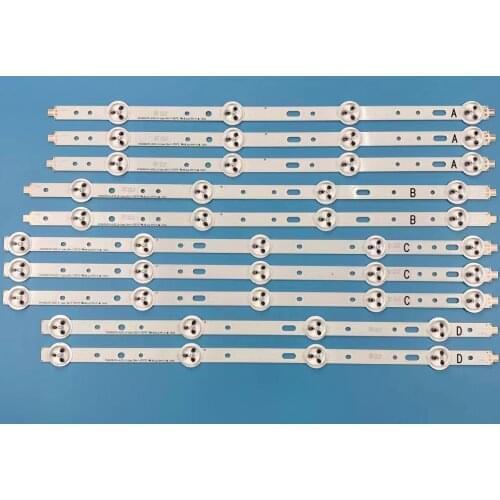 100% New 1Set=10pcs 40D1333B 40L1333B 40PFL3208T LTA400HM23 LED backlight bar SVS400A79 4LED A B D 5LED C type SVS400A73