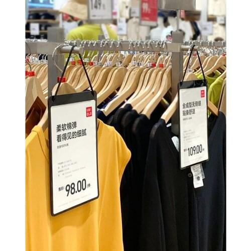 Shelf Mount Price Talker Sign Frame Hanger Pocket Merchandise Promotion Advertising Info Paper Ticket Tag Card Sleeve Bag Case