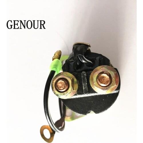 STARTER MOTOR SOLENOID FOR GASOLINE GENERATOR GX160 GX200 5.5 6.5HP EG EC 2200 2500 2600 3200 RELAY CONTACTOR 2KW 3KW GENERATOR