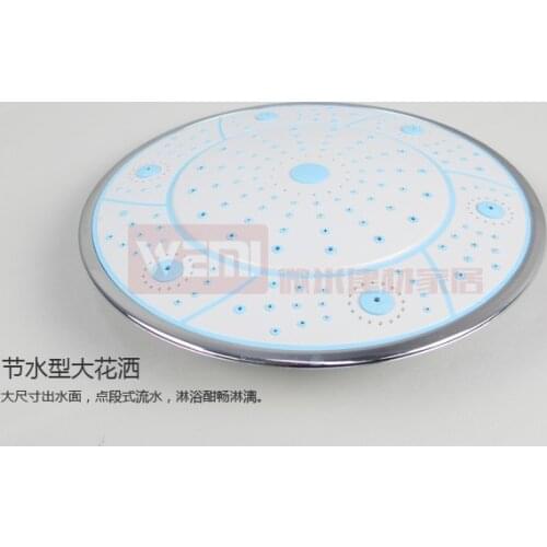 Shower cabin shower top spray shower large the nozzle abs plastic big 25 measurement