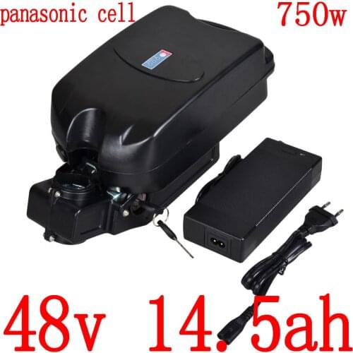 48V 500W 750W Electric Bike Battery 48V 8Ah 11.6Ah 14.5Ah 12Ah 15Ah Electric Bicycle Lithium ion Battery use panasonic cell