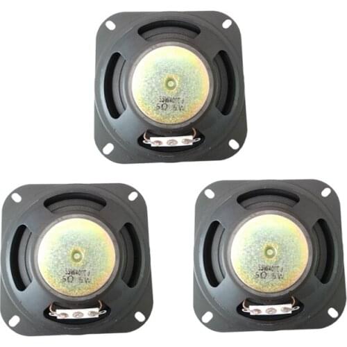 DIY arcade machine black 4 inch 5ohm 5W metal speaker for arcade mchine game machine accessories