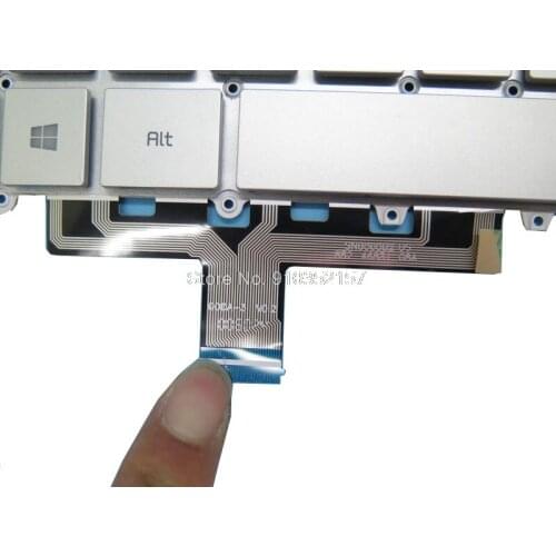 Laptop English With Backlit Keyboard For LG SG-A4920-XUA SN8000B2 AEW74230222 United States US Silver NO Frame