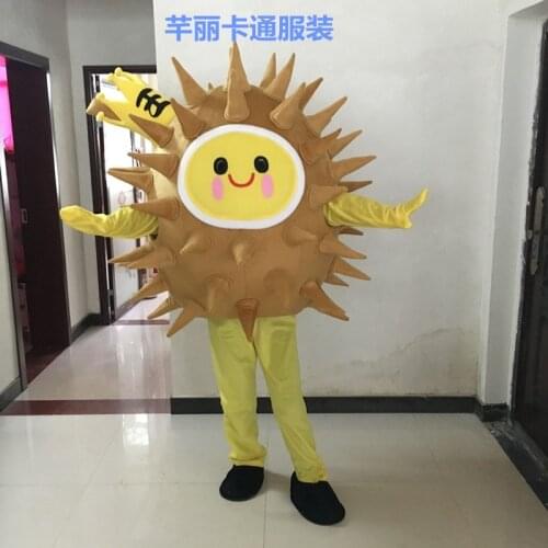 New Fruit Durian Mascot Costume Cartoon Character Mascot Costumes Adult Size Cosplay Party Game Dress Outfits Clothing