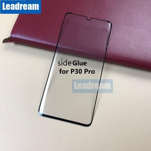 Wholesale 1000pcs 3D Side Glue Tempered Glass For Hua wei mate 20 pro P30 pro screen protector Glass