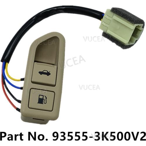 Genuine Rear trunk Opening Switch Fuel Door Release Switch For hyundai Sonata NF 2008 2009 2010 93555-3K500 935553K500V2 93555