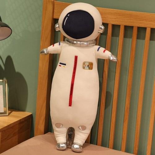 75/105cm Plush Astronaut Plush Toy Stuffed Science Type Toys Soft Pillow Kids Appease Doll Creative Toys Children Birthday Gift