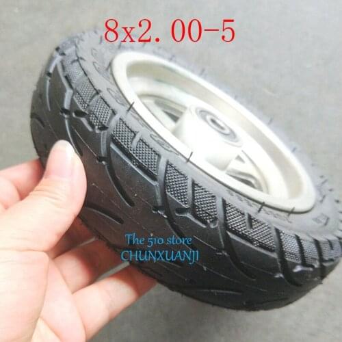 Size 8X2.00-5 wheel hub for Pocket Bike MINI Electric Wheelchair Motor Tubeless Tyre