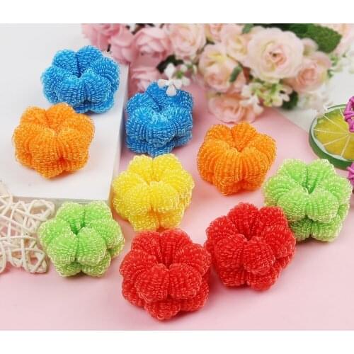 Fashion 6 Pcs New Arrival Hair Ring Rope Wide Thick Hairband Elastic Hair Tie Bands Hair Accessories For Women Girl