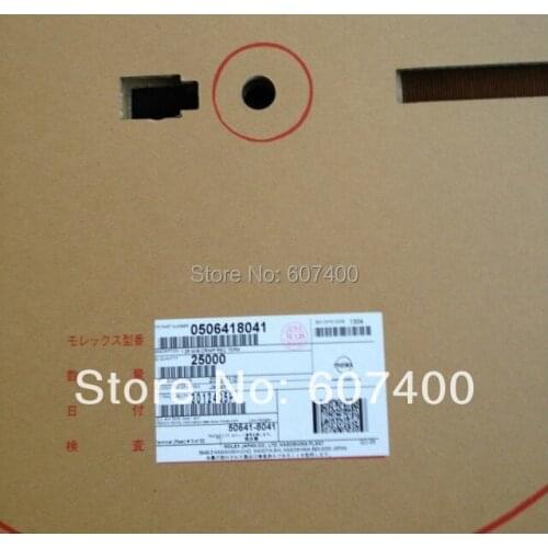 0506418041 CONN TERM FEMALE 28-30AWG GOLD 50641-8041 MOLEX Connectors terminals housings 100% new and original parts 506418041