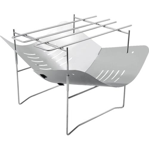 Titanium Campfire Wood Fire Stove Outdoor Camping Bushcraf Hunting Ultralight Heating Stove BBQ Cooking Stove