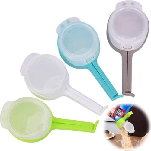 1pcs Multifunctional Sealing Clip Food Storage Bag Clip Kitchen Preserve Sealing Bag Clip Household Fresh Keeping Sealer Clamp